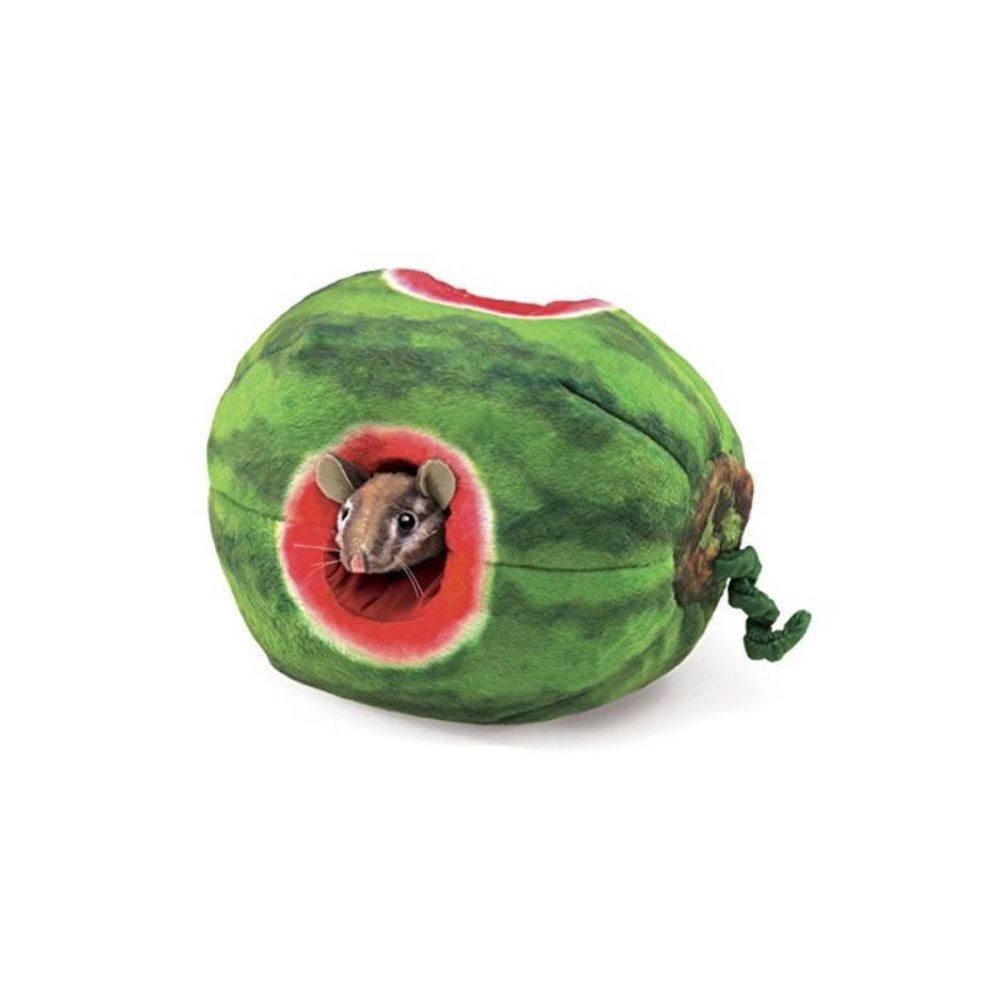 NWT Folkmanis - Chipmunk in Watermelon Puppet